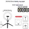 Xiaomi Youtube Shooting Vlog Selfie Circular Photo Ring Light Led Photographic Video Camera Lamp Studio Lighting Phone Holder