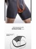 Men's Bullet-Style Separation Long Sports Briefs - Anti-Wear, Breathable, Large Size Boxer for Running