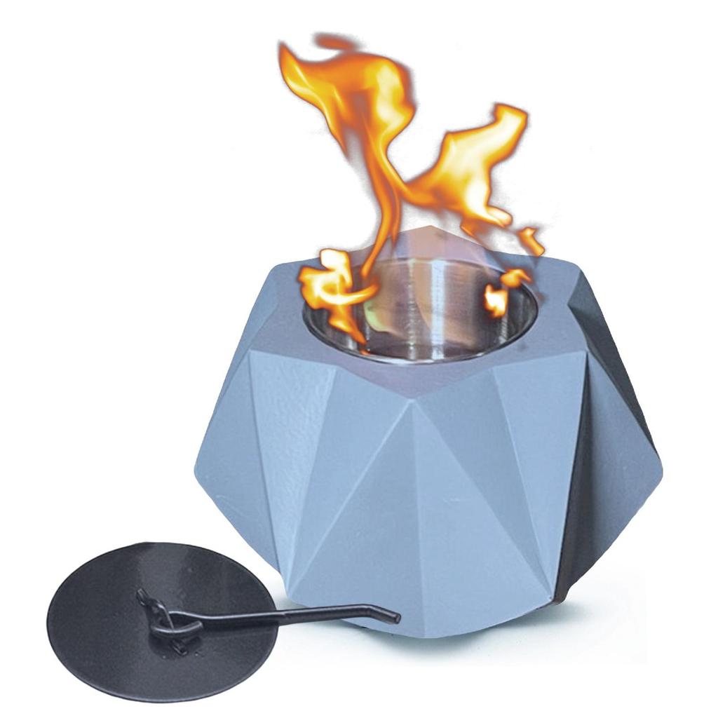 Satın alın Tabletop Fire Pit|Table Fire Pit Indoor Desktop Mini Cement ...