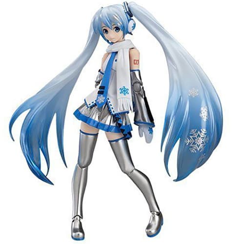 figma Character Vocal Series 01 Hatsune Miku Snow Miku Non-scale ABS & PVC Painted Movable Figure