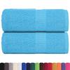 VidaXL Guest Towels 2 Pcs Turquoise 30x50cm 360 G/m² 100% Cotton, Towel, Face Towel, Set of 136971