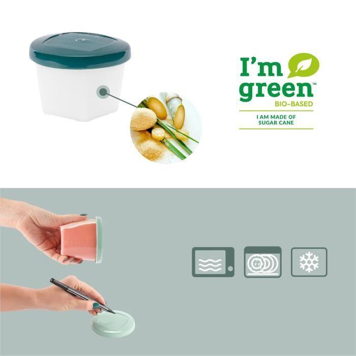 Babymoov Babybols Biosourced Storage Pots - Pack of 6x250ml