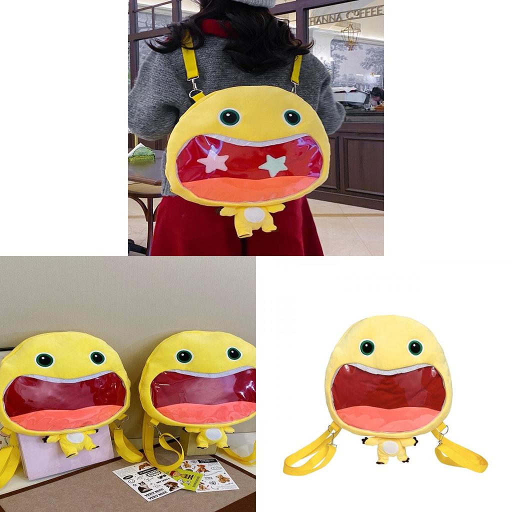 Nailong Cute Plush Animal Backpack With Large Capacity For Daily Use