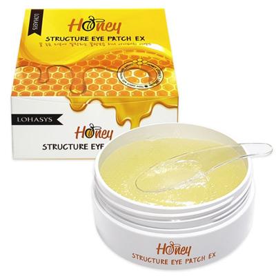 Honey Structure Eye Patch EX 60ea 90g, Moisturising, Kbeauty, Korean Cosmetics, Sample