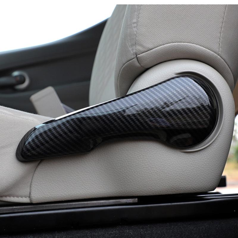 Interior Seat Adjustment Cover Trim for Nissan Nv200 Evalia 2010-2018 Abs Chrome Car Styling Stickers Auto Accessories 2 Pcs