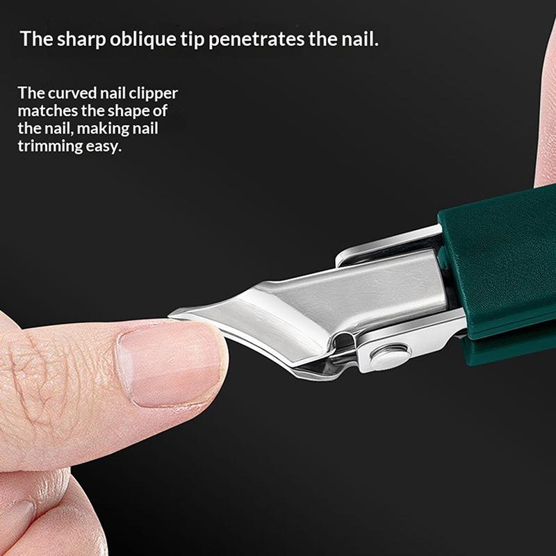 Anti-Spritz Nagelknipser Edelstahl Eingewachsener Zehennagel Nagelhautschneider Diagonalkneifer Haushalt Nageltrimmer Maniküre Werkzeuge