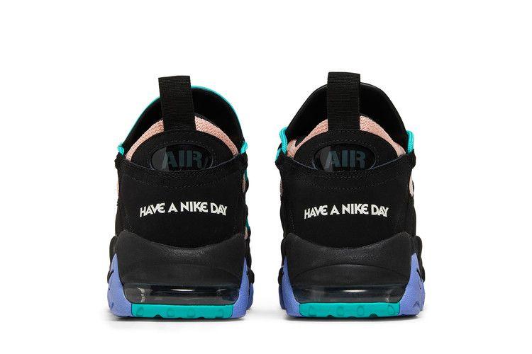 Men's Sneakers Nike Air More Money Have a Nike Day Black/White-Space Purple-Bleached Coral-Hyper Jade