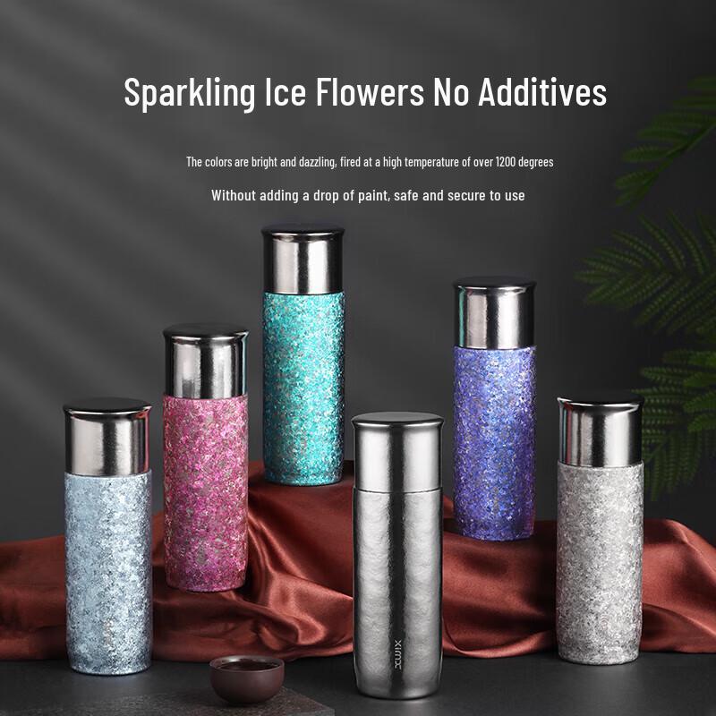 XIMX Magnetic Pure Titanium 450ml Vacuum Insulated Mug