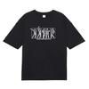 Fitness Short Sleeve Battle of The Gods Style Men's and Women's Cotton Heavy Shoulder Summer Gym Loose Training Long Sleeve