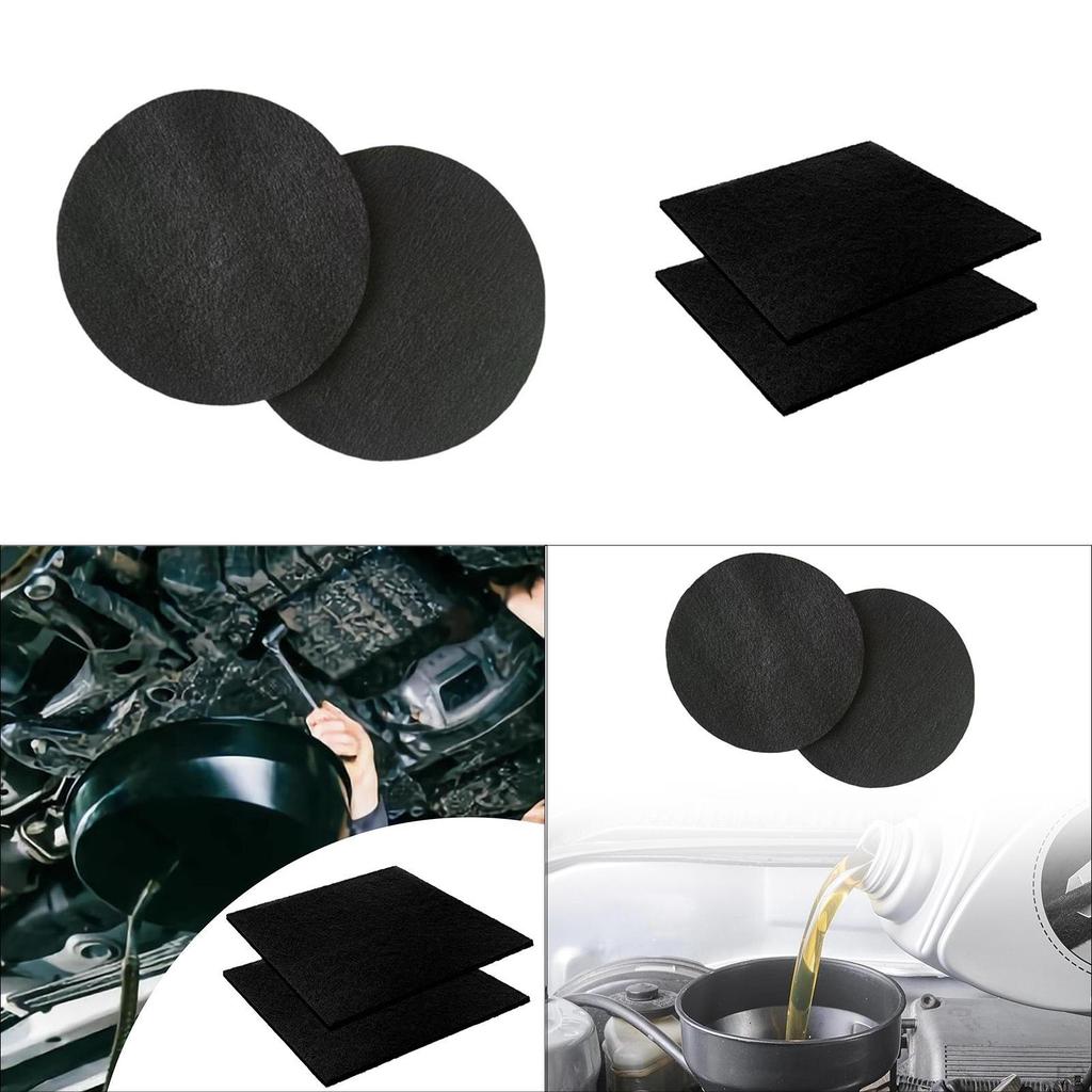 2 Pack Oil Drain Mats for Car Maintenance