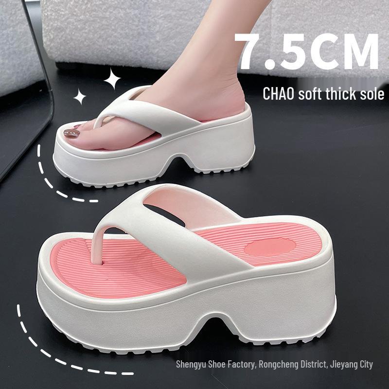 Women's Thick-Soled Summer Slippers: New Style Outdoor Flip-Flops and Sandals