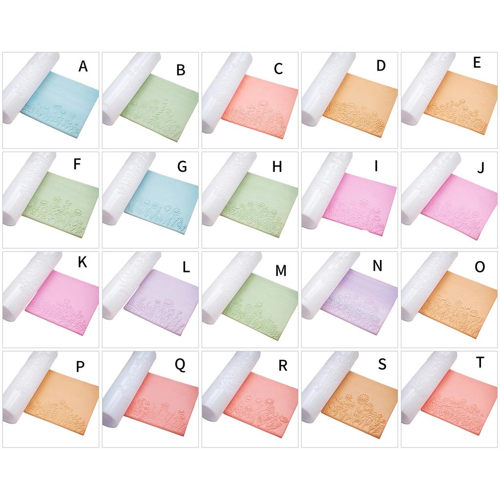 Acrylic Clay Pattern Roller Handmade Jewelry Tool for Bohemian Style Accessories Polymer Clay Texture Accessory