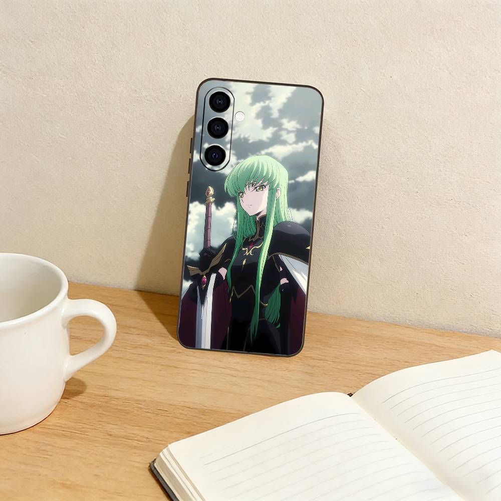Anime C-Code Geass-s Phone Case For Samsung Galaxy A73,A72,A71,A70,A53,A52,A51,Others Soft Black Cover