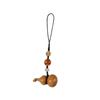 Creative Chinese-style high-end sandalwood small gourd phone chain pendant U Pendant for hanging on a bag, suitable for couples