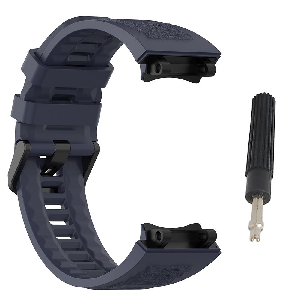 Cinturino Di Ricambio In Silicone Per Amazfit T-Rex E T-Rex Pro: Sportivo, Traspirante, Con Chiusura Metallica E Sgancio Rapido