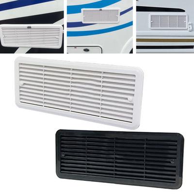 Campervan Cooling Vent Louvers For Thetford Refrigerator Vent Mounting Grille OE62445480 RV Side Vent Fan Grille Parts