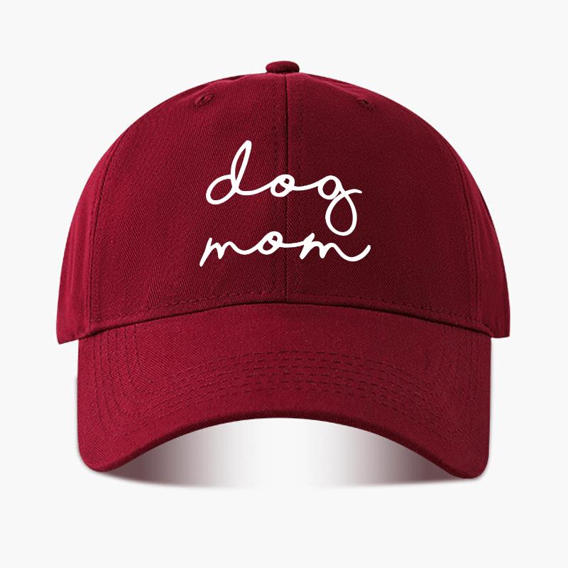 Fashion PetThemed Baseball Cap Dog Mom Print Trendy Design Casual Leisure AllMatch Good Choice