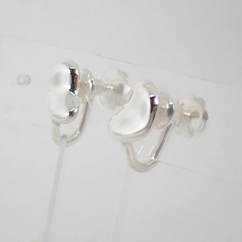 [Used] TIFFANY/Tiffany 925 Bean Earrings/j63-5