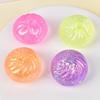 5Pcs Glitter Steamed Bun Toy with Steamer Stress Relief Simulation Dumpling Squeeze Sensory Fidget Toy Stretchy Decompression Dough Ball Desk Toy