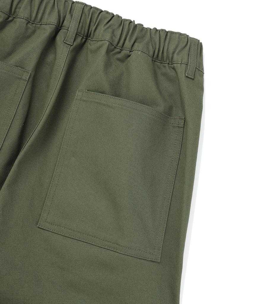 COLUMBIA UNIVERSITY Nyc Label Cp Multi Pocket Loose Fit Pants Dark Khaki