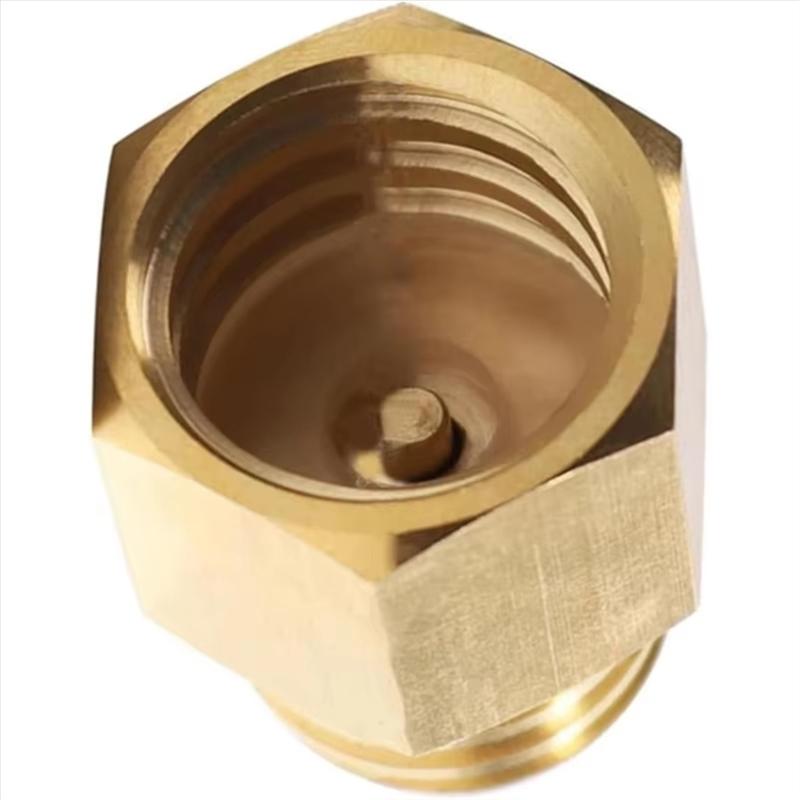 Professional High Compatibility TR21 4 To TR21 3 Brass Connector Coupling Tool Less Installation CO2 Conversion Adapter