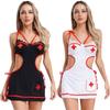 Plus Size Lenceria Sexi Nurse Uniform Erotic Cosplay Uniform Lingerie Set Sexy Costumes Role Play Sexy Outfits