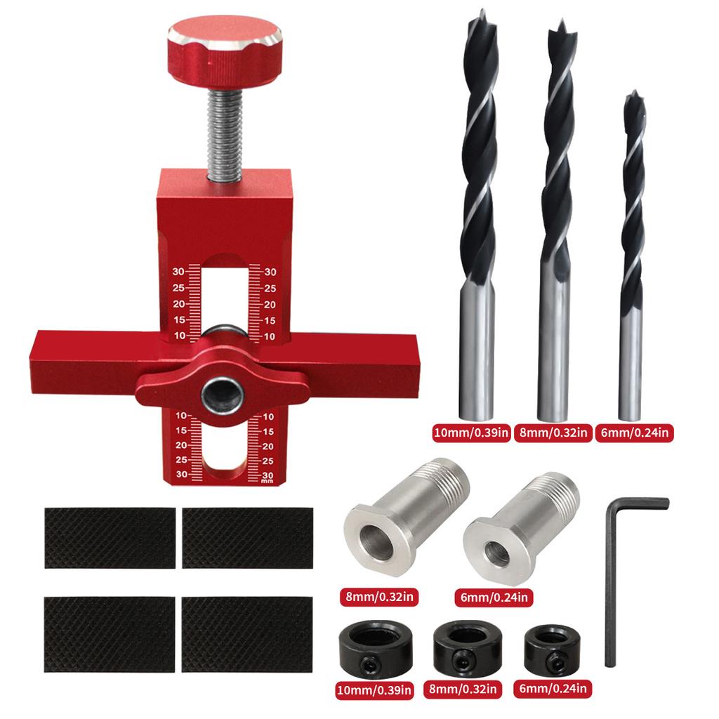 Woodworking Cabinet Door Installation Tool W/ Adjustable Positioner Cabinet Door Positioning Tool Quick Installing Cabinet Doors