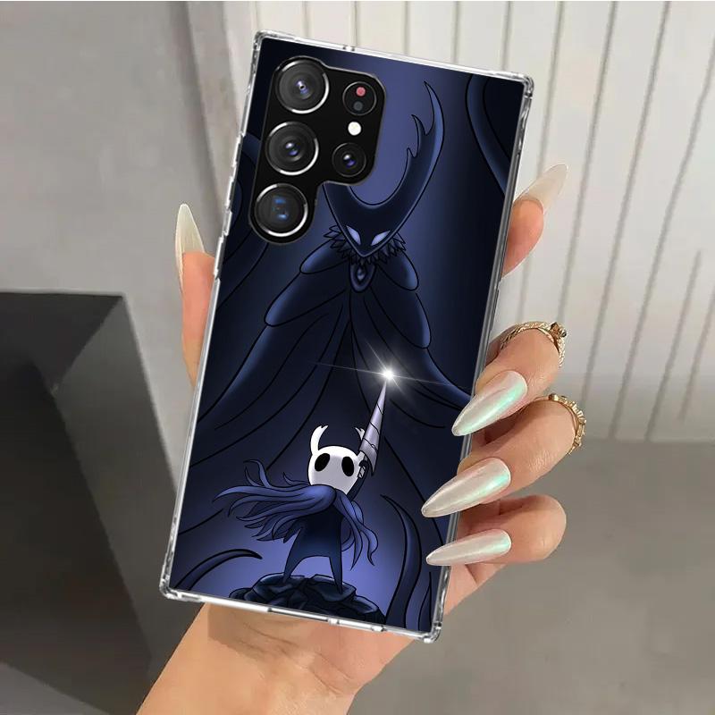 Hollow Knight Cartoon Phone Case for Samsung Galaxy S26 S24 S23 Ultra S25 Edge S22 S21 Plus S20 FE + Soft Print Shell Funda Gala