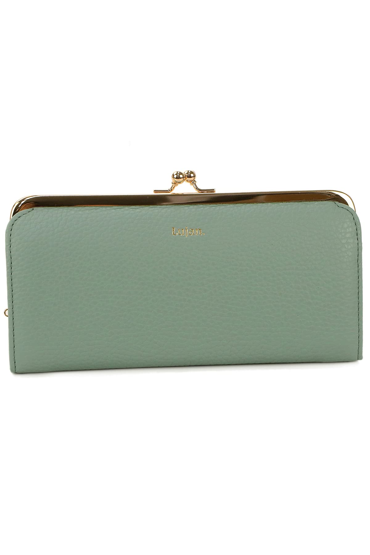 

Длинный кошелек с кошельком для монет из натуральной кожи мятного цвета [Luwan] женский LU-92520-MT мятный