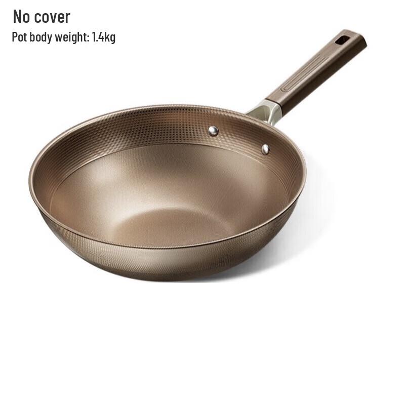 Yoshida Takumi 34cm Titanium Non-stick Wok Set