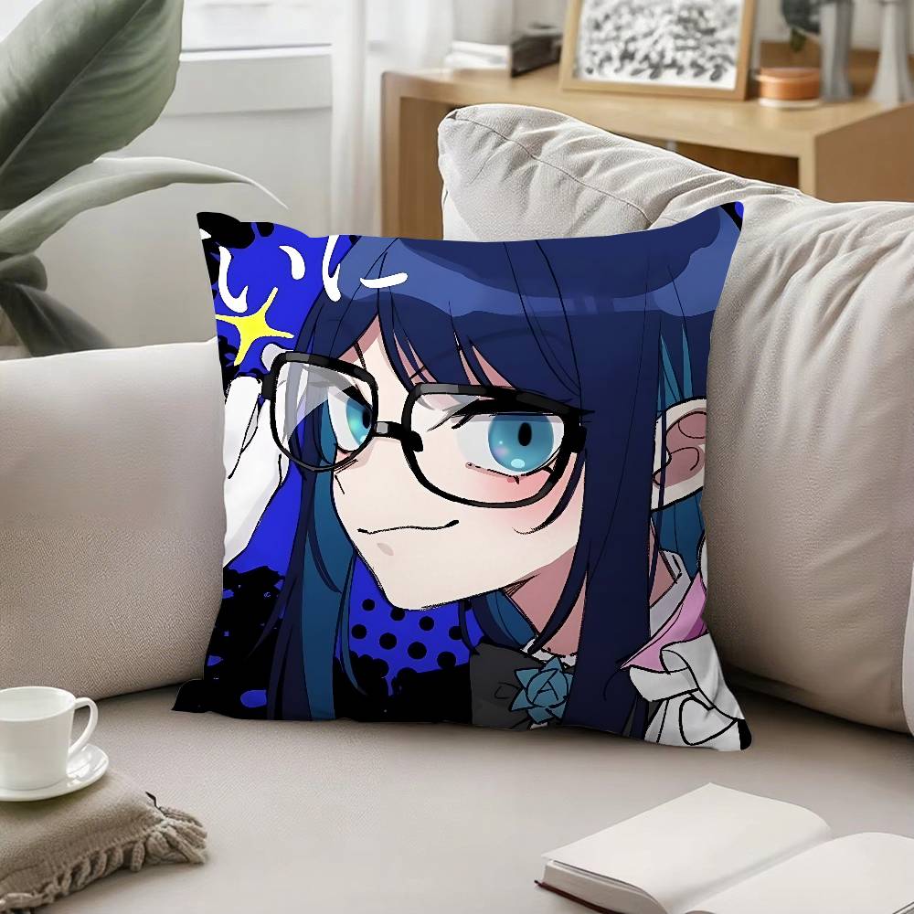 Cute Ado Throw Pillow Covers Pattern Cushion Cover Suitable For Sofa Bedroom Car Pillow Cover