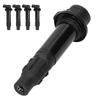 F6T568 Motorcycle Ignition Coils (set of 4), Compatible with the RJ15 R6 Engine (year 2009), Easy Installation and Improved Combustion.