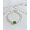 Natural Freshwater Pearl Bracelet Niche Design High-end Jade Bracelet Simple Light Luxury Temperament Jewelry