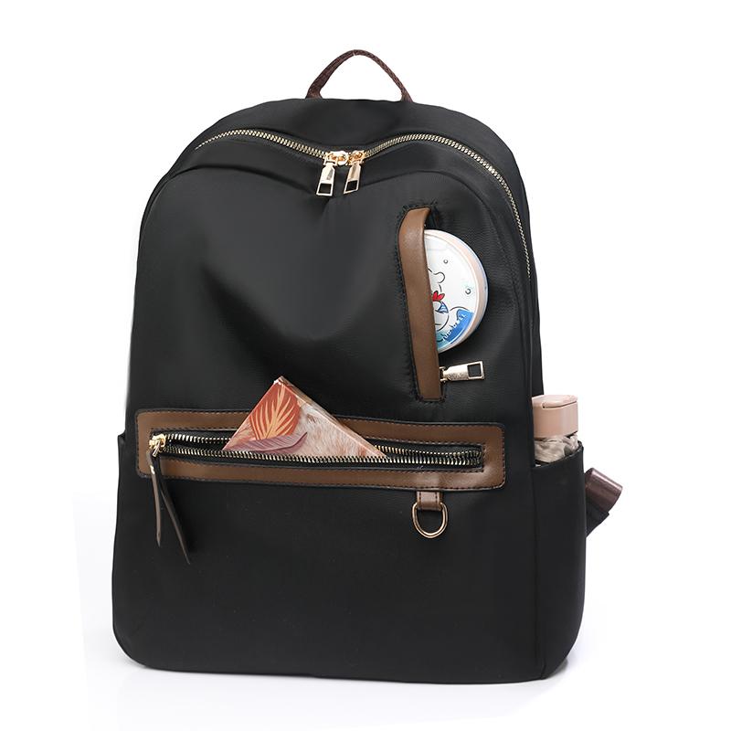 Nylon Rucksack Damen Leichter Rucksack Große Kapazität Reisetasche