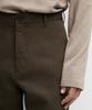 Masimodutti Linen Cotton Straight Fit Pants