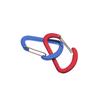 4pcs Aluminum Alloy D-Ring Keychain Outdoor Camping Keyring Climbing Snap Clip 7 Color Carabiner Karabiner Lock Buckle Hook