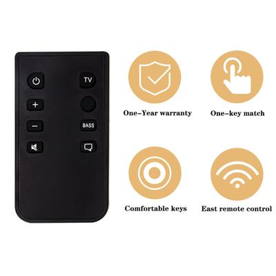 Yousheng Universelle Ersatzfernbedienung Kompatibel für 5 10 15 Soundbar Benutzerfreundliche 8-Tasten-Fernbedienung mit schneller Reaktion