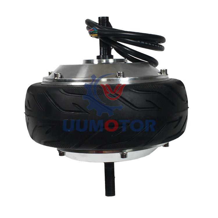 6-Zoll bürstenloser Getriebe-Nabenmotor: Niedrige Geschwindigkeit, hohes Drehmoment für Handwagen, Rasenmäher oder Food Trucks.