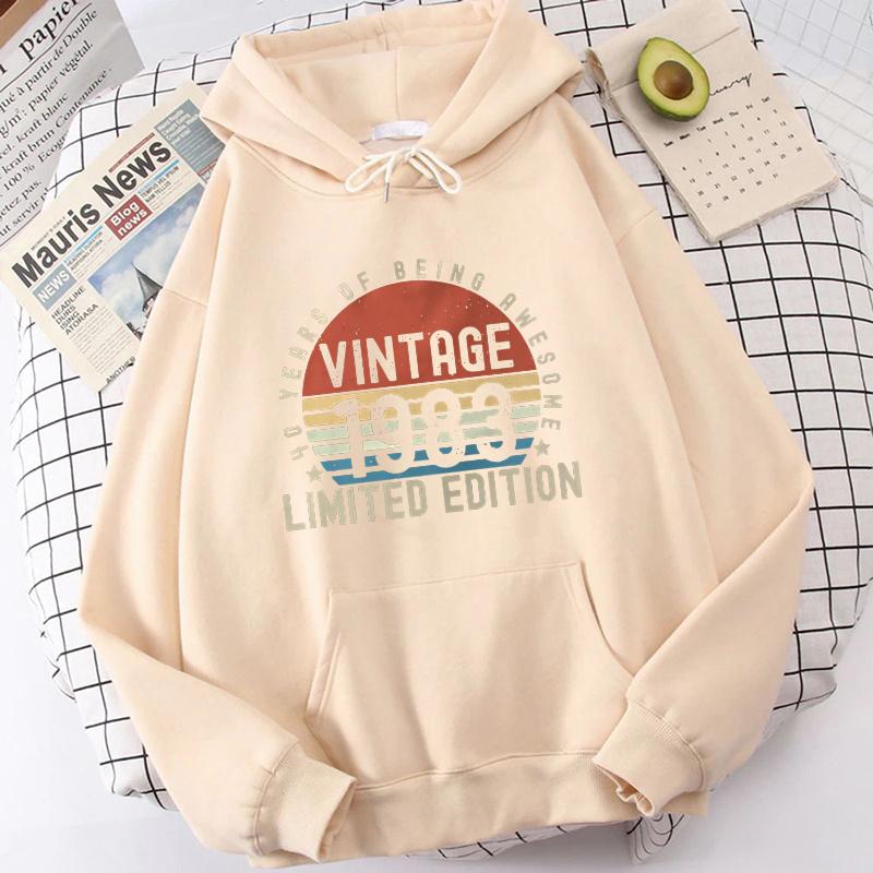 (Unisex Hoodie)New Made In 1973 50 Years Of Perfection Print Hoodies Women Spring Autumn Fashion Pullovers