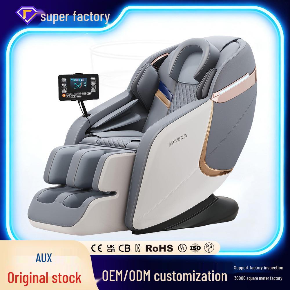 Smart AI Full Body Massage Chair with Kneading & Heated Compression