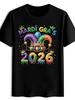 T-shirt MARDI GRAS 2026 Printed