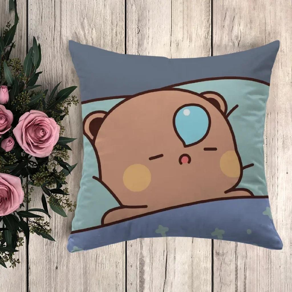 Anime Pillow Bubu Dudu Decorative Pillows for Sofa Pillowcase Pilow Cases Cushion Fall Decor Car Decorationz,