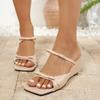Fashion Women Comfortable Elegant Wedge Sandals Fashion Beach Designer Shoes for Women 2025 Summer Anti-slip Outdoor Platform Sandals