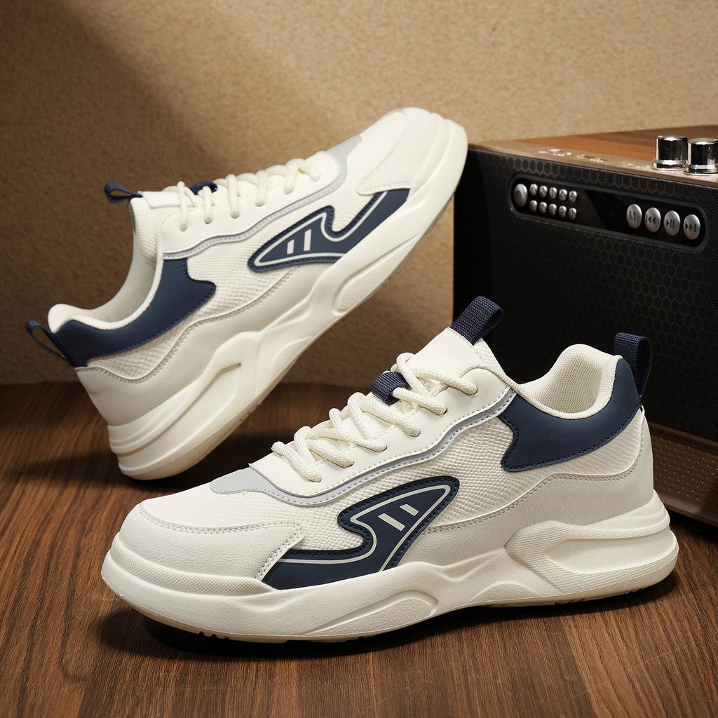 Men Chunky Casual Sneakers Breathable Sport Shoes for Walking Travel Commuting Streetwear and Everyday Wear Sizes 39-44