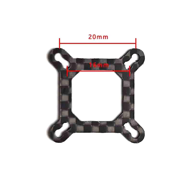 Fpv Racing Drohne Flugregler ESC Kohlefaser Adapterplatine ESC 30X30 auf 25X25 20X20 16X16 M3 M2
