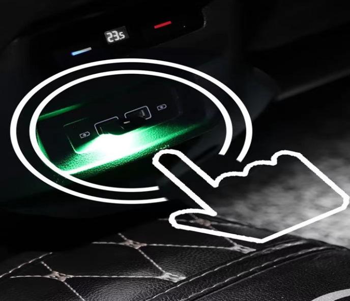 Car USB Ambient Light, Multi-mode Decorative Light, Colorful Light.