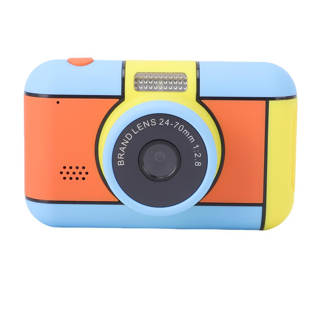 Kids Camera 2.4 Inch Screen Double Lens 48MP HD Digital Camera with Flash Filters for Toy Present