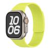Compatible with Apple Watch Bands Series 1-11/Ultra 1-3/SE3 Lychee Pattern Soft Magnetic Silicone Strap.