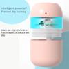 Portable Usb Car Humidifier 220ml Mini Aroma Diffuser Led Silent Air Purifier Humificador For Bedroom Home Car Accessories