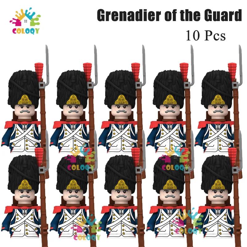 New Kids Toys Napoleonic Wars General Soldier Building Blocks Imperial Navy Mini Action Figures Toys For Kids Birthday Gifts